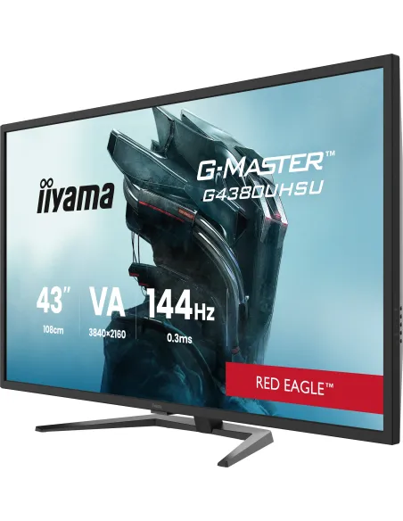 iiyama G-MASTER G4380UHSU-B2 pantalla para PC 108 cm (42.5") 3840 x 2160 Pixeles 4K Ultra HD LED Negro