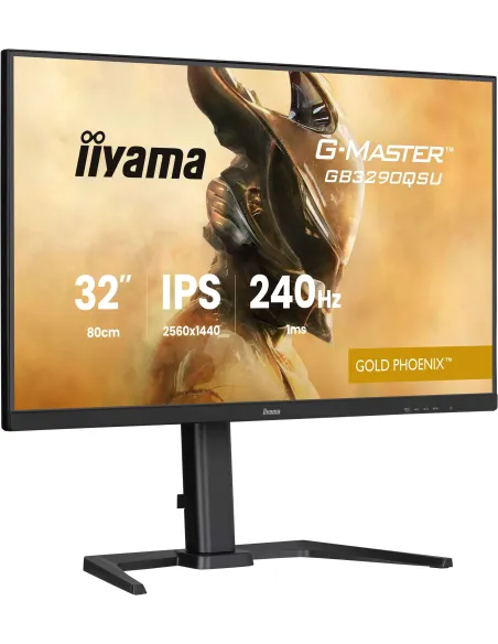 iiyama G-MASTER GB3290QSU-B1 pantalla para PC 80 cm (31.5") 2560 x 1440 Pixeles 2K Ultra HD LED Negro