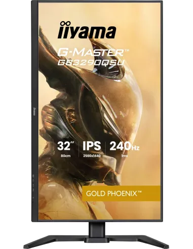 iiyama G-MASTER GB3290QSU-B1 pantalla para PC 80 cm (31.5") 2560 x 1440 Pixeles 2K Ultra HD LED Negro