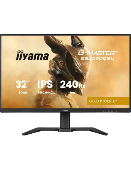 iiyama G-MASTER GB3290QSU-B1 pantalla para PC 80 cm (31.5") 2560 x 1440 Pixeles 2K Ultra HD LED Negro