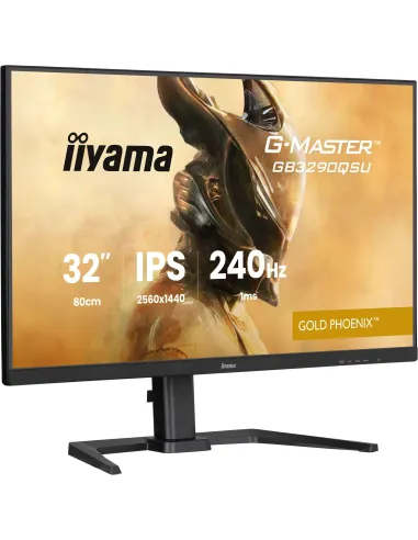 iiyama G-MASTER GB3290QSU-B1 pantalla para PC 80 cm (31.5") 2560 x 1440 Pixeles 2K Ultra HD LED Negro