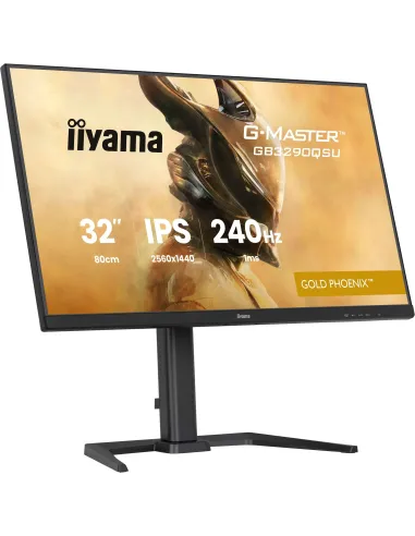 iiyama G-MASTER GB3290QSU-B1 pantalla para PC 80 cm (31.5") 2560 x 1440 Pixeles 2K Ultra HD LED Negro