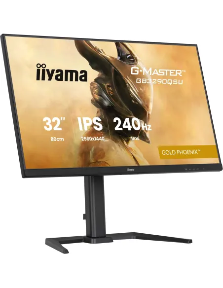 iiyama G-MASTER GB3290QSU-B1 pantalla para PC 80 cm (31.5") 2560 x 1440 Pixeles 2K Ultra HD LED Negro