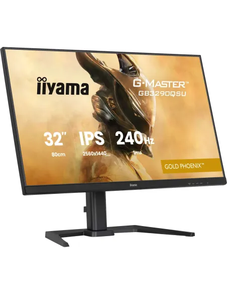 iiyama G-MASTER GB3290QSU-B1 pantalla para PC 80 cm (31.5") 2560 x 1440 Pixeles 2K Ultra HD LED Negro