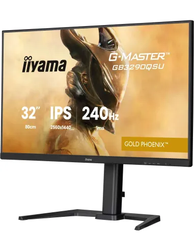 iiyama G-MASTER GB3290QSU-B1 pantalla para PC 80 cm (31.5") 2560 x 1440 Pixeles 2K Ultra HD LED Negro