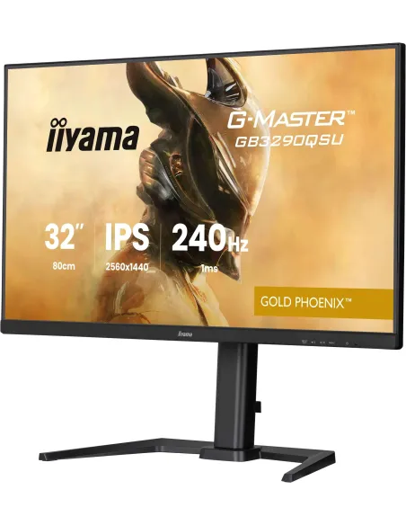 iiyama G-MASTER GB3290QSU-B1 pantalla para PC 80 cm (31.5") 2560 x 1440 Pixeles 2K Ultra HD LED Negro