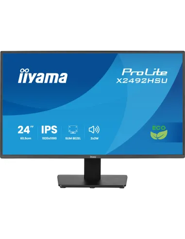 iiyama ProLite X2492HSU-B1 pantalla para PC 61 cm (24") 1920 x 1080 Pixeles Full HD LED Negro
