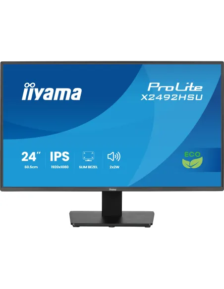 iiyama ProLite X2492HSU-B1 pantalla para PC 61 cm (24") 1920 x 1080 Pixeles Full HD LED Negro
