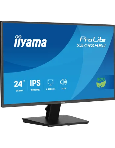 iiyama ProLite X2492HSU-B1 pantalla para PC 61 cm (24") 1920 x 1080 Pixeles Full HD LED Negro