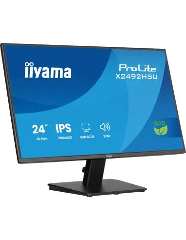 iiyama ProLite X2492HSU-B1 pantalla para PC 61 cm (24") 1920 x 1080 Pixeles Full HD LED Negro