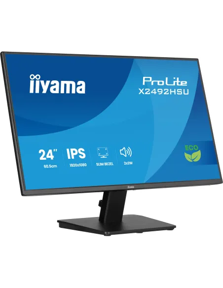 iiyama ProLite X2492HSU-B1 pantalla para PC 61 cm (24") 1920 x 1080 Pixeles Full HD LED Negro