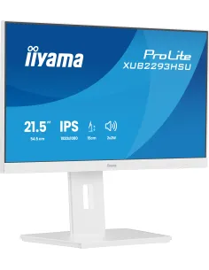 iiyama ProLite XUB2293HSU-W7 pantalla para PC 54,6 cm (21.5") 1920 x 1080 Pixeles Full HD LED Blanco