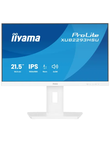 iiyama ProLite XUB2293HSU-W7 pantalla para PC 54,6 cm (21.5") 1920 x 1080 Pixeles Full HD LED Blanco