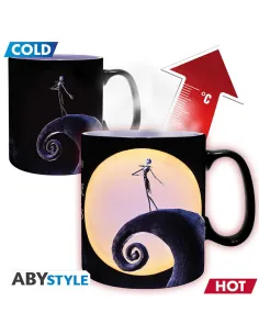 Taza termica abystyle pesadilla antes de navidad jack y la luna 460ml