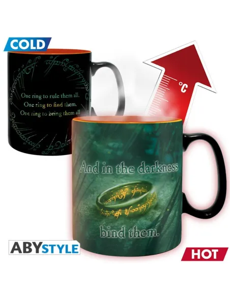 Taza termica abystyle el señor de los anillos sauron 460ml Taza termica abystyle el señor de los anillos sauron 460ml