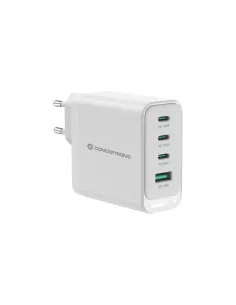 Conceptronic ALTHEA22W100 cargador de dispositivo móvil Universal Blanco Corriente alterna Carga rápida Interior