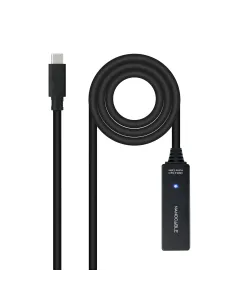 Nanocable 10.01.1311 cable USB USB 3.2 Gen 1 (3.1 Gen 1) 5 m USB C Negro