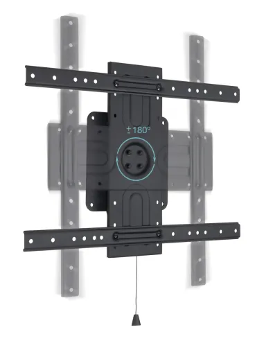 TooQ Soporte de Pared Rotación 360° para Pantallas 37" - 80", Negro