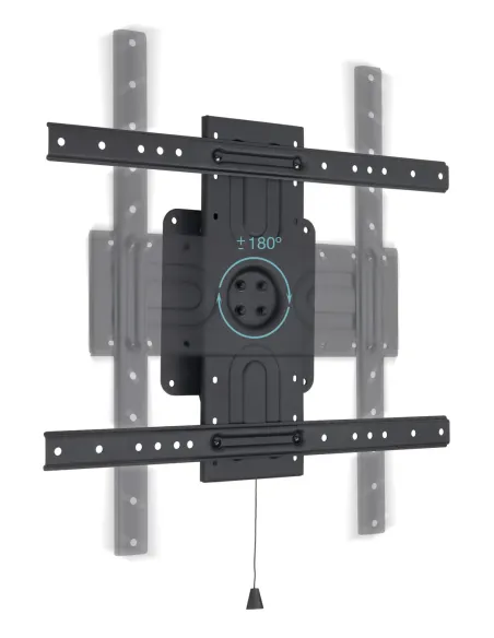 TooQ Soporte de Pared Rotación 360° para Pantallas 37" - 80", Negro TooQ Soporte de Pared Rotación 360° para Pantallas 37" - 80", Negro