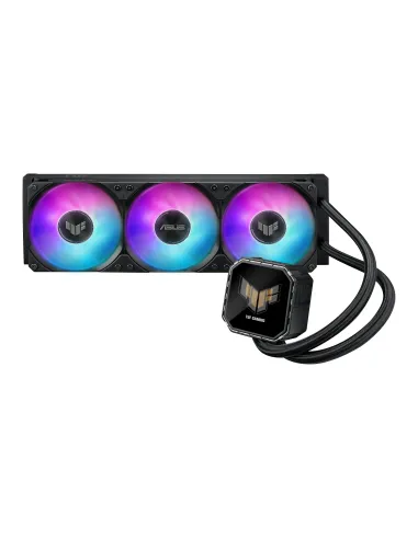 ASUS TUF Gaming LC III 360 ARGB LCD Procesador Sistema de refrigeración líquida todo en uno 12 cm Negro 1 pieza(s)