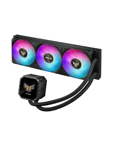 ASUS TUF Gaming LC III 360 ARGB LCD Procesador Sistema de refrigeración líquida todo en uno 12 cm Negro 1 pieza(s)