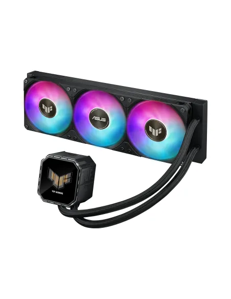 ASUS TUF Gaming LC III 360 ARGB LCD Procesador Sistema de refrigeración líquida todo en uno 12 cm Negro 1 pieza(s)