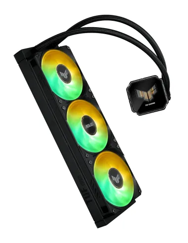 ASUS TUF Gaming LC III 360 ARGB LCD Procesador Sistema de refrigeración líquida todo en uno 12 cm Negro 1 pieza(s)