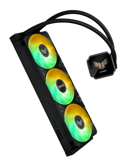 ASUS TUF Gaming LC III 360 ARGB LCD Procesador Sistema de refrigeración líquida todo en uno 12 cm Negro 1 pieza(s)