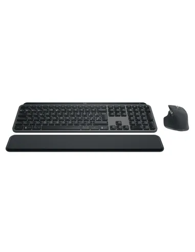 Logitech Master MX Keys Combo for Bussiness teclado Ratón incluido Oficina RF Wireless + Bluetooth QWERTY Español Grafito