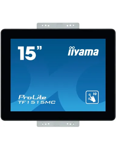 iiyama TF1515MC-B2 pantalla de señalización 38,1 cm (15") LED 350 cd   m² XGA Negro Pantalla táctil