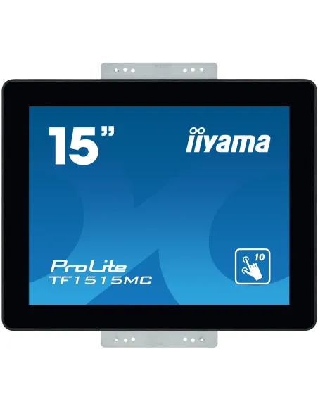 iiyama TF1515MC-B2 pantalla de señalización 38,1 cm (15") LED 350 cd   m² XGA Negro Pantalla táctil