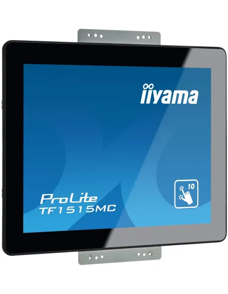iiyama TF1515MC-B2 pantalla de señalización 38,1 cm (15") LED 350 cd   m² XGA Negro Pantalla táctil