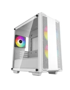 Caja ordenador gaming deepcool cc360 blanco m - atx 1 x usb 3.0 1 x usb 2.0 3 x 120mm