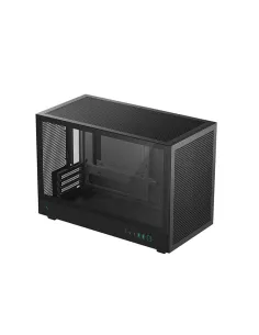 Caja ordenador gaming deepcool matx ch260 cristal templado negra