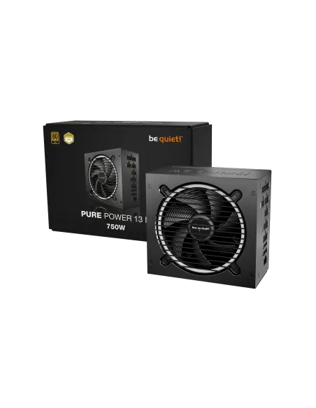 be quiet! Pure Power 13 M | 750W unidad de fuente de alimentación 20+4 pin ATX ATX Negro be quiet! Pure Power 13 M | 750W unidad de fuente de alimentación 20+4 pin ATX ATX Negro