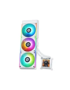 Kit refrigeracion liquida lian li hydroshift ii 360r argb 3 x 120mm blanco