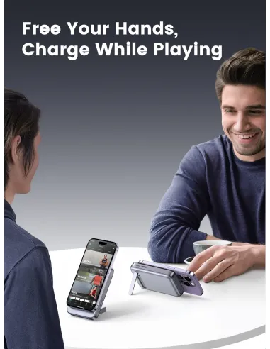 Ugreen 10000mAh Mini Powerbank Wireless 20W with MagSafe grey