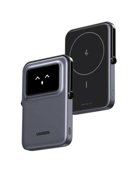 Ugreen UNO 5000 mAh Cargador inalámbrico Negro