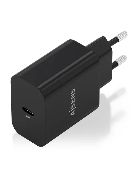 AISENS Cargador GaN 30W, 1xUSB-C PD3.0, Negro AISENS Cargador GaN 30W, 1xUSB-C PD3.0, Negro