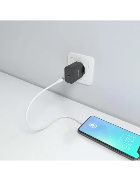 AISENS Cargador GaN 30W, 1xUSB-C PD3.0, Negro AISENS Cargador GaN 30W, 1xUSB-C PD3.0, Negro