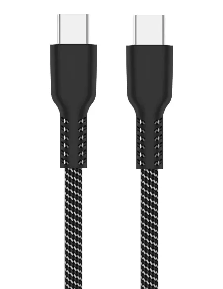 Ewent EC1089 cable USB USB 2.0 2 m USB C Negro, Blanco