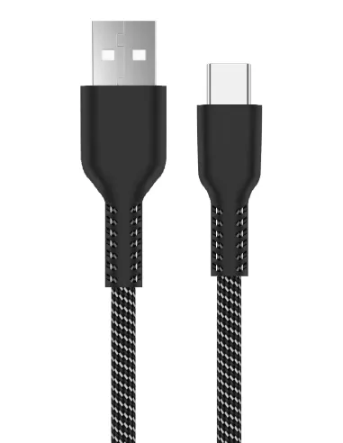 Ewent EC1134 cable USB USB 2.0 1 m USB A USB C Negro, Blanco
