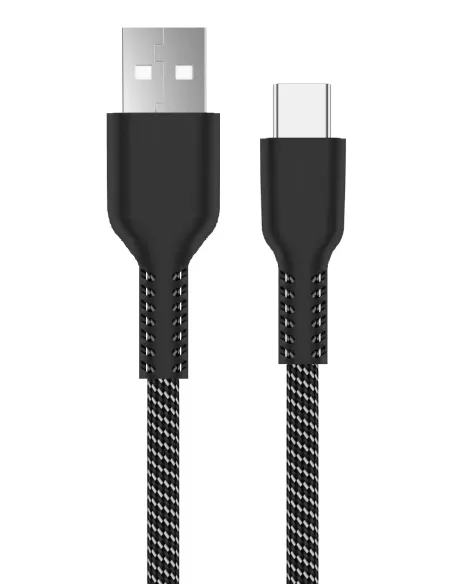 Ewent EC1135 cable USB USB 2.0 2 m USB A USB C Negro, Blanco