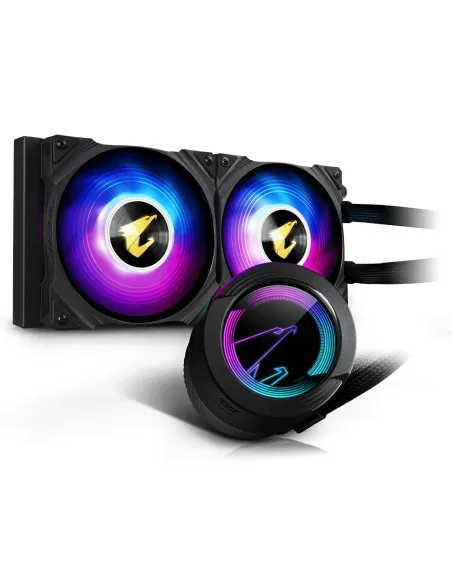 GIGABYTE AORUS WATERFORCE 240 Procesador Sistema de refrigeración líquida todo en uno 12 cm Negro