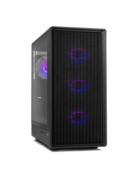 Caja ordenador gaming nox mesh infinity iota atx argb cristal templado negra Caja ordenador gaming nox mesh infinity iota atx argb cristal templado negra