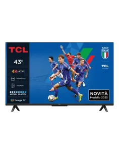 TCL P6K 43P6K Televisor 109,2 cm (43") 4K Ultra HD Smart TV Wifi Metálico