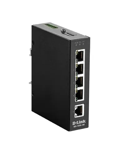 D-Link DIS‑100G‑5W No administrado L2 Gigabit Ethernet (10 100 1000) Negro