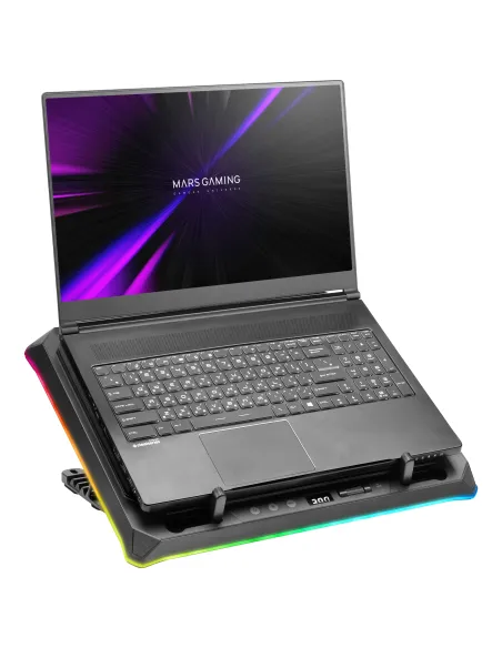 Mars Gaming MNBC-ULTRA almohadilla fría 45,7 cm (18") 2400 RPM Negro Mars Gaming MNBC-ULTRA almohadilla fría 45,7 cm (18") 2400 RPM Negro