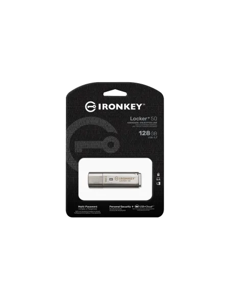 Kingston Technology IronKey 128GB IKLP50 AES USB, w 256bit Encryption Kingston Technology IronKey 128GB IKLP50 AES USB, w 256bit Encryption