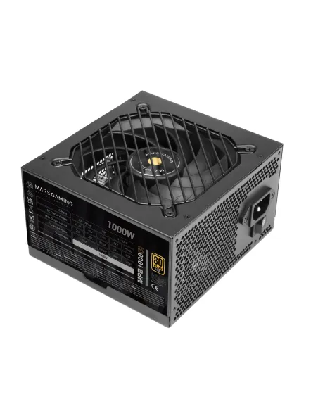 Mars Gaming MPB1000SI unidad de fuente de alimentación 1000 W 24-pin ATX ATX Negro Mars Gaming MPB1000SI unidad de fuente de alimentación 1000 W 24-pin ATX ATX Negro